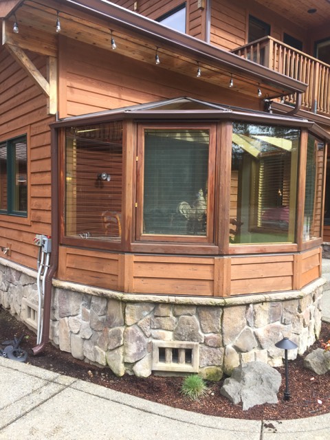 High-quality gutter corners and finish work